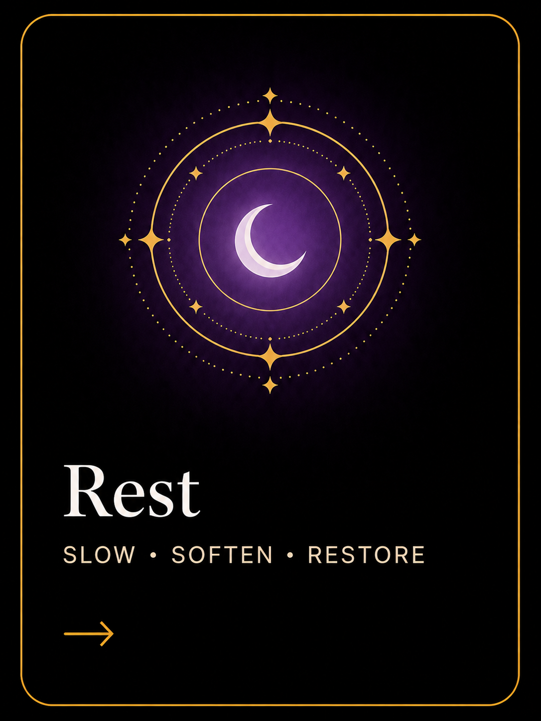 Rest intention collection cover
