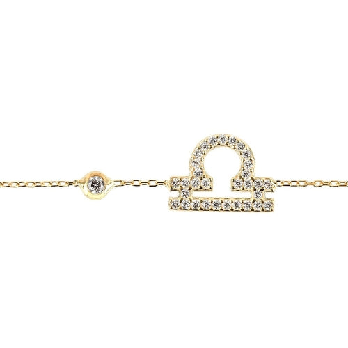 Zodiac Horoscope Star Sign Bracelet Libra