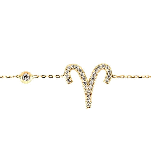 Zodiac Horoscope Star Sign Bracelet Aries