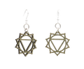 Manipura Chakra Wood Earrings #1634