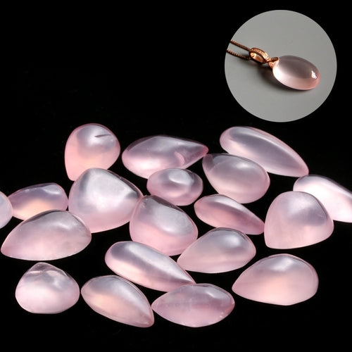 1PC Natural Pink Rose Quartz Crystal Mineral