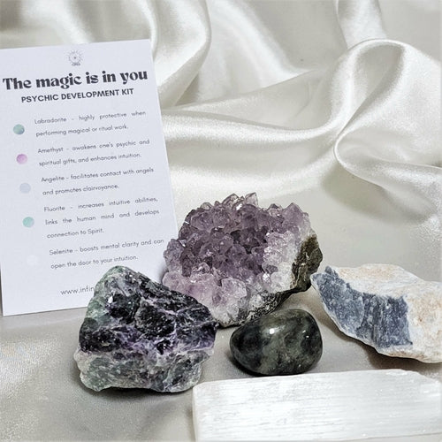 The Magic Is In You- Psychic Development Crystal Kit