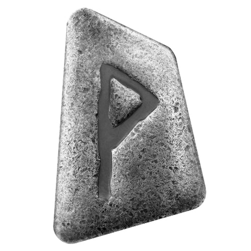 1 oz Silver WUNJO Cast Rune UV Reactive Bar (Germania Mint)