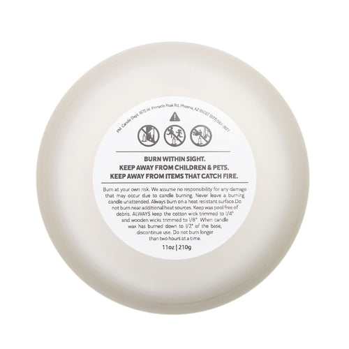 Krebs Meeresmineralien Sternzeichenkerze - 11oz Milchglas Aromatherapie