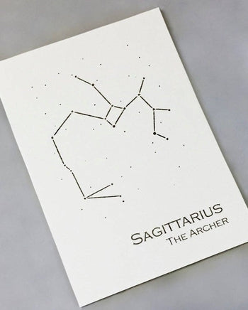 The Sagittarius Celestial Print — product image