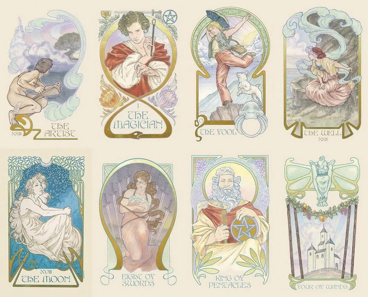 Ethereal Visions tarot by Matt Hughes