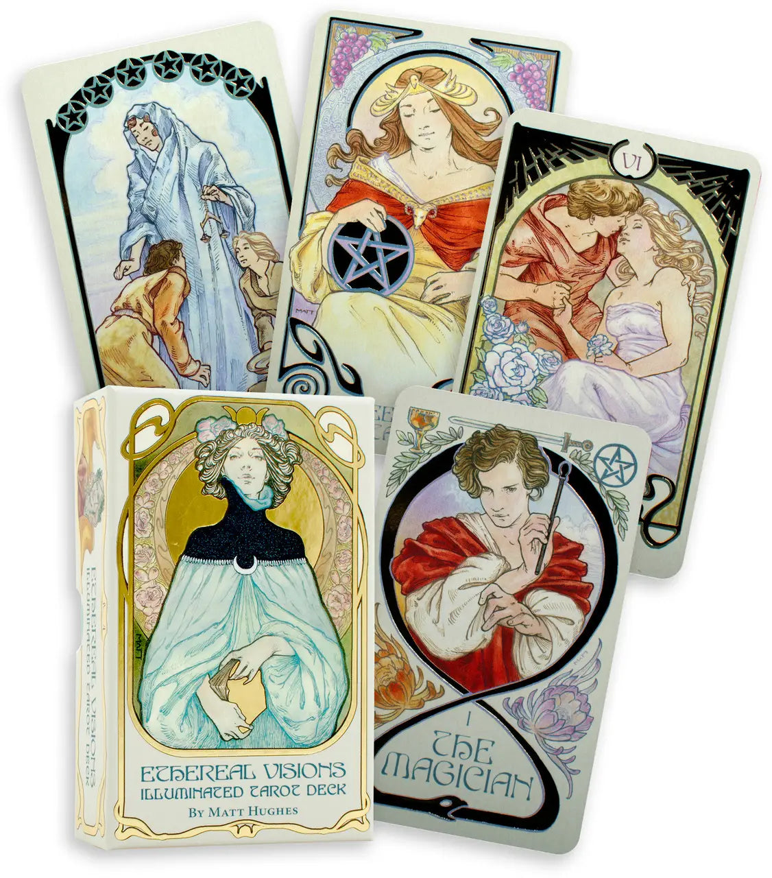 Ethereal Visions tarot by Matt Hughes