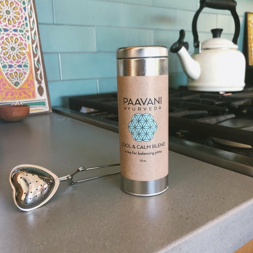 Ayurvedic Herbal Tea Ritual — Five Loose-Leaf Blends — product image 2