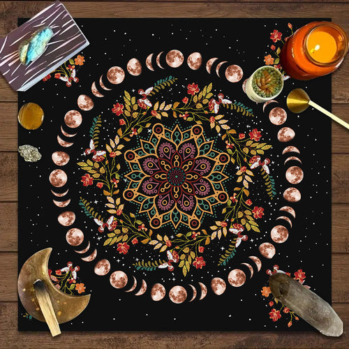 Tarot Tablecloth Cloth Have Your Power Mandala