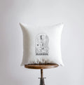Aquarius Celestial Zodiac Accent Pillow — product image