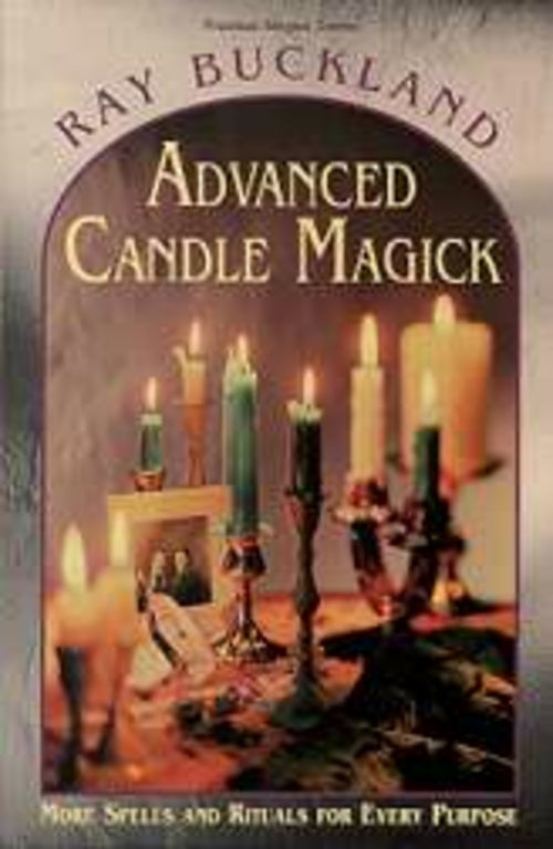 Advanced Candle Magick by Raymond Buckland book cover