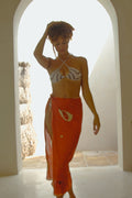 Cosmic Silk Strandtuch Schal in Mystic