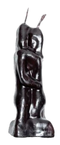 The Lovers Black Ritual Candle — product image