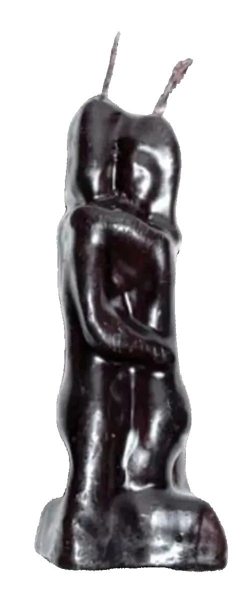 The Lovers Black Ritual Candle — product image