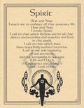 Spirit Invocation occult art poster