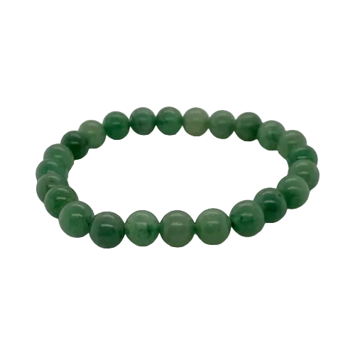 Blue Apatite Bead Bracelet — 8–10 mm Stones | THE XIII HOUSE — product image 1