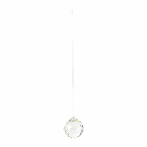 Hanging Faceted Crystal Ball