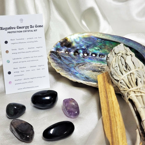 Smudge Kit: Negative Energy Be Gone - Protection
