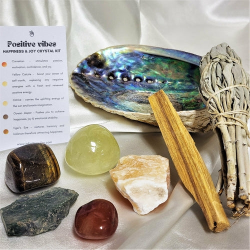 Smudge Kit: Positive Vibes - Happiness & Joy
