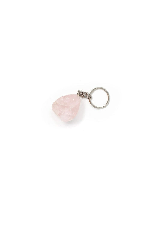 Rose Quartz Keychain Talisman