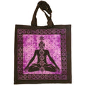 Sieben Chakras Avatar Meditation Batik Markttasche Canvas-Grafik
