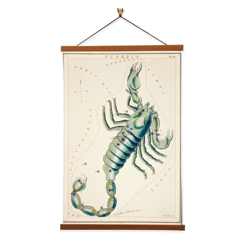 Scorpio by Sidney Prior Hall Astrology Giclée Canvas Print