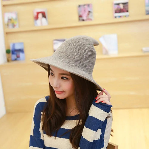 Witch Hat Men's And Women's Wool Knit