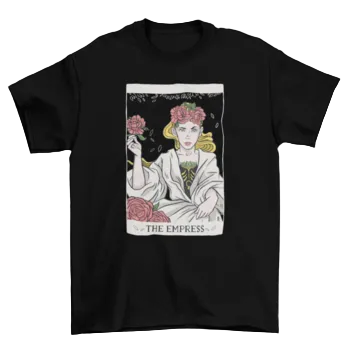 The Empress Tarot Tee — Creative Radiance