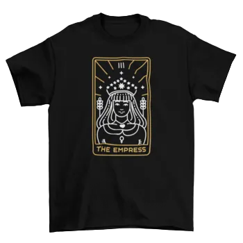 The Empress Tarot Tee — Creative Radiance