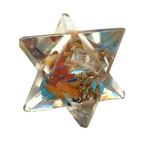 Seven-Chakra Merkaba Star — 25 mm — product image 1