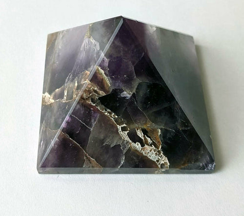 Amethyst-Pyramide, natürliche Amethyst-Pyramide, Heilkristall