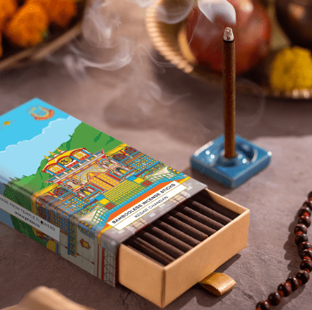 Kesar Phool Saffron Incense Sticks — Regal Floral | THE XIII HOUSE — product image 2