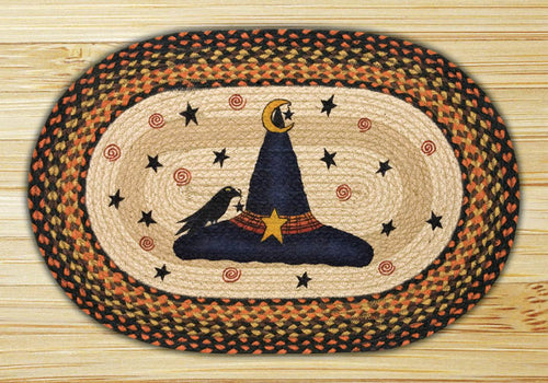 Capitol Importing 65-222WH Witch Hat - 20 in. x 30 in. Oval Patch