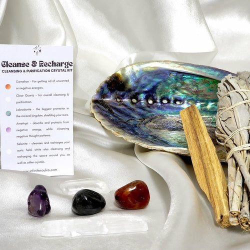 Smudge Kit: Cleanse & Recharge - Cleansing & Purification
