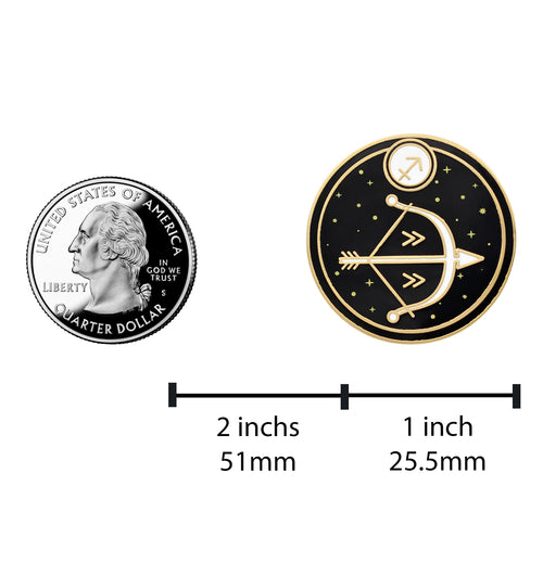 Schütze Sternzeichen Emaille-Pins