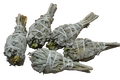 White sage and sweetgrass mini ritual bundles