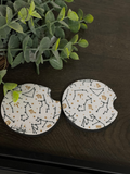 Celestial zodiac neoprene car coaster