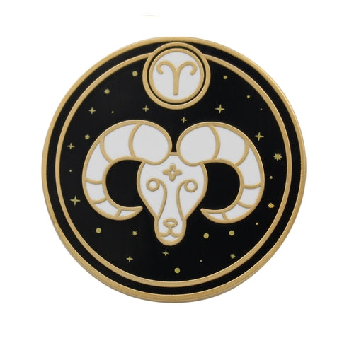 Widder Sternzeichen Anstecker - Sternzeichen / Astrologie Emaille Pins