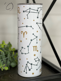 Zodiac skinny tumbler, 20 oz