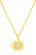The Solar Light Sterling Silver Necklace — product image