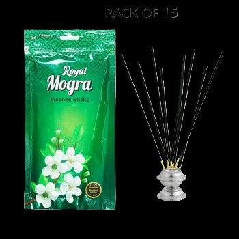 Royal Mogra Incense Sticks — Floral Ritual Pouch | THE XIII HOUSE — product image