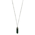 Green Aventurine Crystal Necklace, SKU 010208