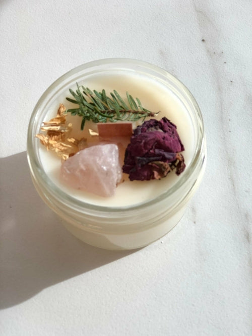 Fruchtbarkeitskerze / Kristallkerze / Füllekerze / Butter me up