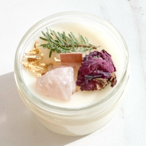 Fruchtbarkeitskerze / Kristallkerze / Füllekerze / Butter me up