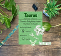 Taurus zodiac waterproof sticker set