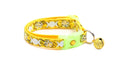 Witch's Familiar on Topaz Cat Collar