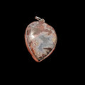 Jasper Sterling Silver Pear Pendant