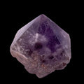 Natural amethyst point with polished apex, view 4