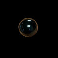 Petite black obsidian sphere