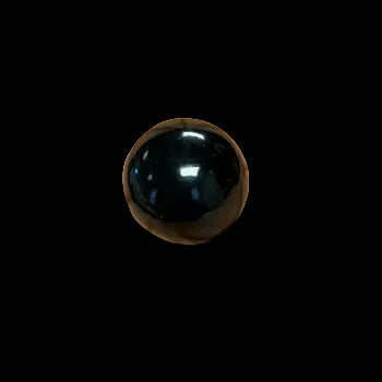 Petite black obsidian sphere